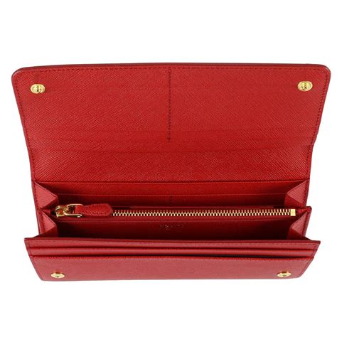 red prada wallet purse|prada geldbörse.